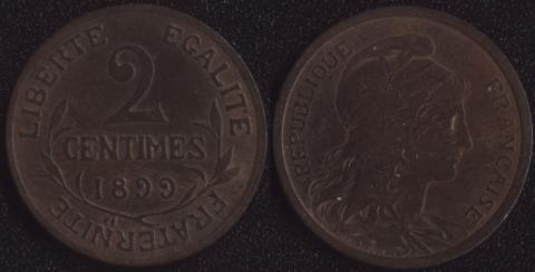 France 2 centimes