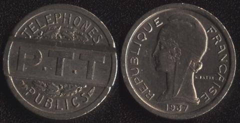France telephone token 1937