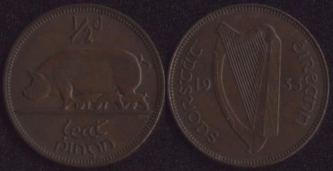 Ireland 1/2 penny