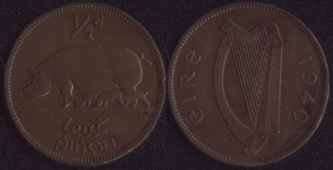 Ireland 1/2 penny