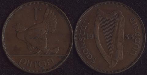 Ireland 1p 1933