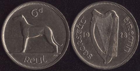 Ireland 6p 1928