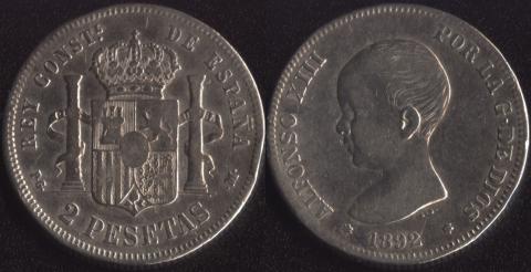 Spain 2 pesetas