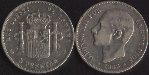 Spain 5 pesetas