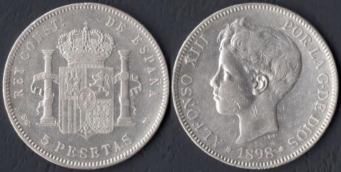 Spain 5 pesetas