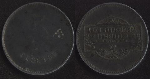 Barcelona Cooperative Union 5 pesetas