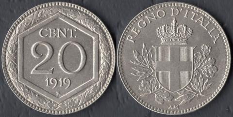 Italy 20 centesimo