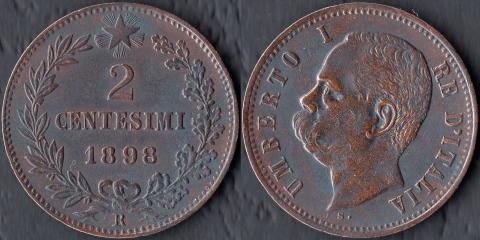 Italy 2 centesimi
