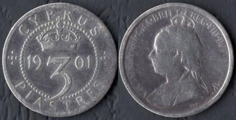 Cyprus 3 piastre