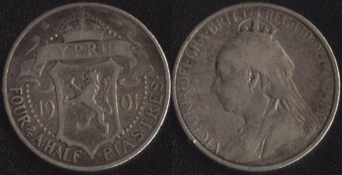 Cyprus 4.5 piastre