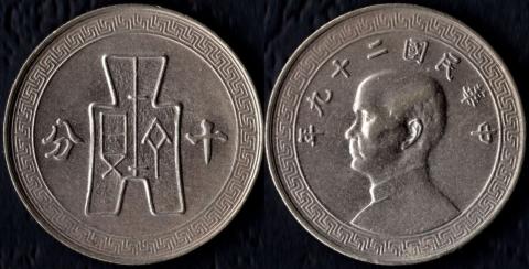 China 10 cents