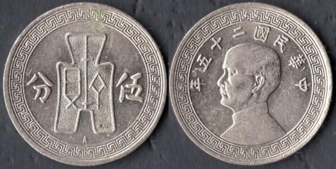 China 5 cents