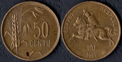Lithuania 50 cents 1925