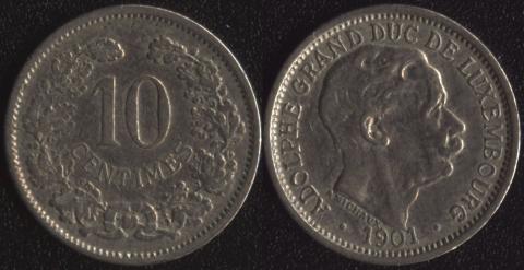Luxembourg 10 centimes
