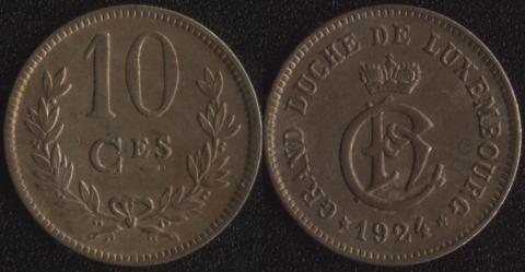 Luxembourg 10 centimes