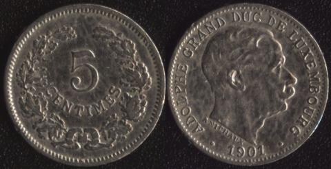 Luxembourg 5 centimes