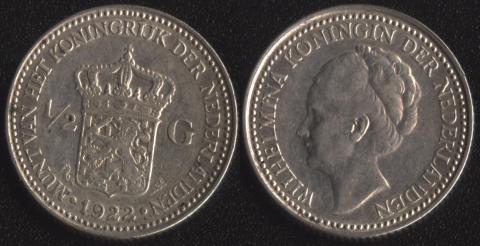 Netherlands 1/2 guilder