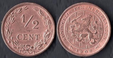 Netherlands 1/2 cent