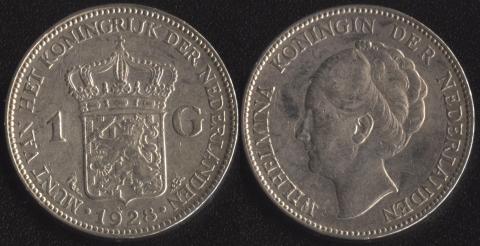Netherlands 1 guilder 1928