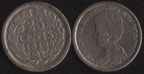 Netherlands 25 cents