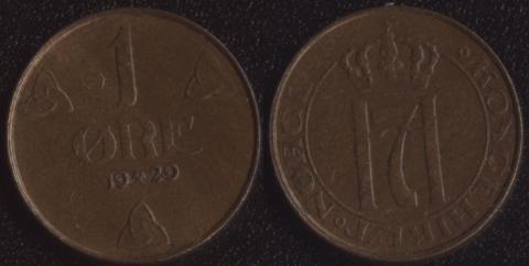 Norway 1 ore 1929