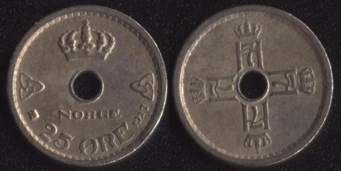 Norway 25 ore 1927