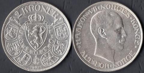 Norway 2 kroons