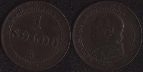 Papal region 1 soldo
