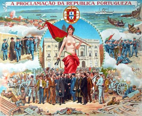 Poster of the period of the Portuguese Revolution