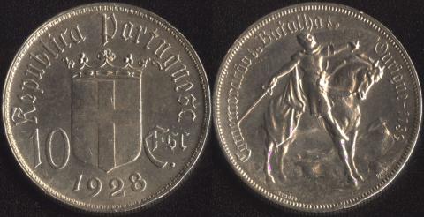 Portugal 10 escudo 1928