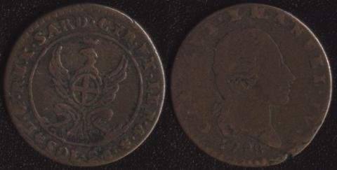 Kingdom of Sardinia 2.6 soldo 1798
