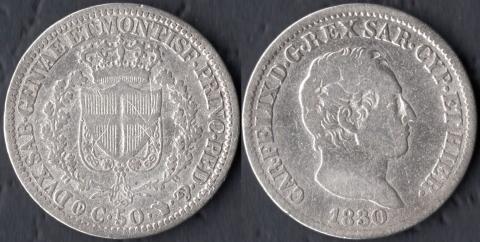 Sardinia 50 centesimo