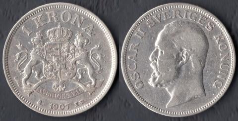 Sweden 1 krona