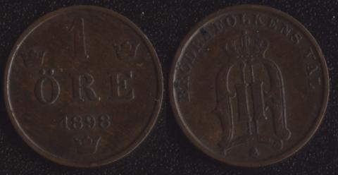 Sweden 1 ore