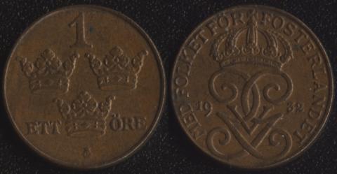 Sweden 1 ore