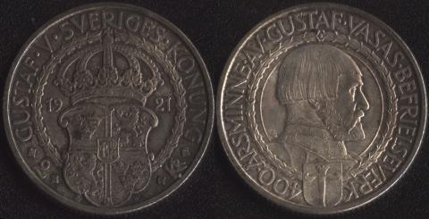 Sweden 2 kroner 1921