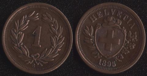Switzerland 1 rappen