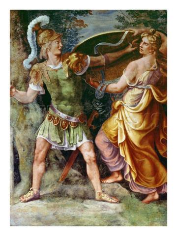 Thetis Hands Achilles