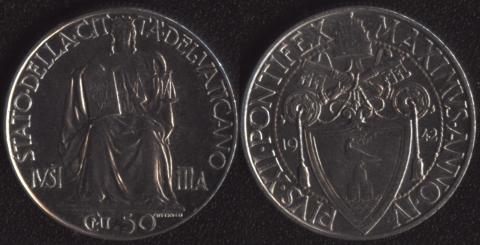 Vatican 50 centesimi