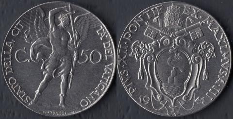 Vatican 50 centesimo