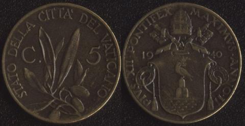 Vatican 5 centesimi