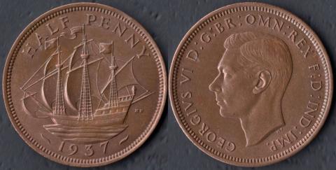 Great Britain 1/2 penny