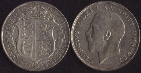 Great Britain 1/2 kroons