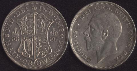 Great Britain 1/2 kroons