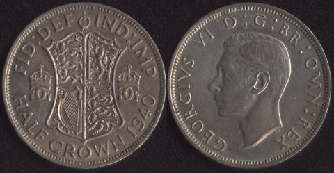 Great Britain 1/2 kroons