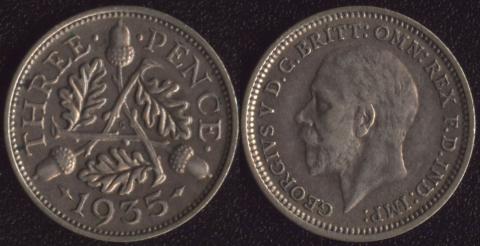 Great Britain 3p 1935