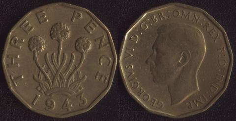Great Britain 3 pence