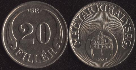 Hungary 20 fillers