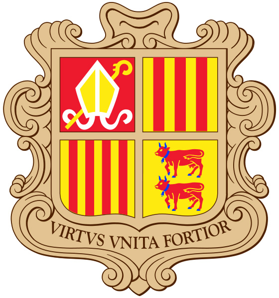 Escudo de armas Andorra