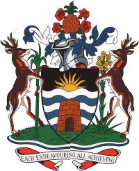 Escudo de armas Antigua y Barbuda